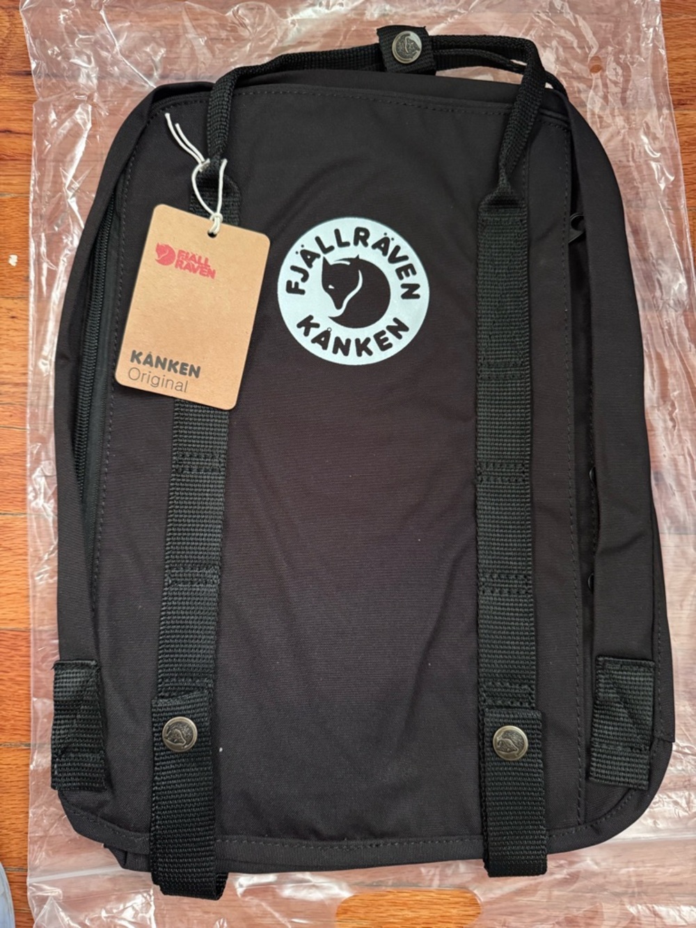 Kånken Black Backpack - Men's Classic